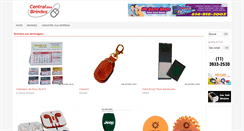 Desktop Screenshot of centraldosbrindes.com.br